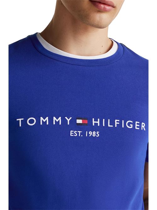 T-shirt logo blu royal Tommy Hilfiger | MW0MW11797D03